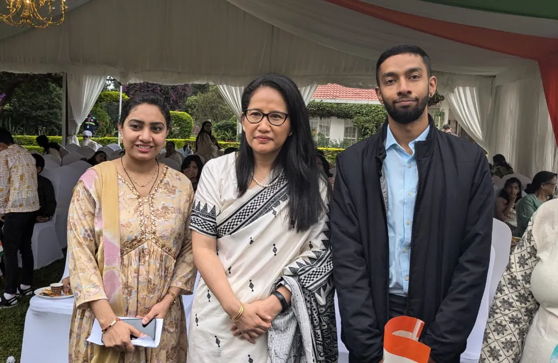 Pathak's Vitality team and guests at a community event